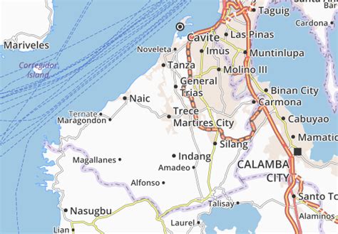 cabuco trece martires map